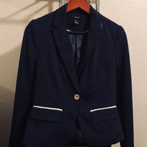 Forever 21 Navy Blue Blazer Size S